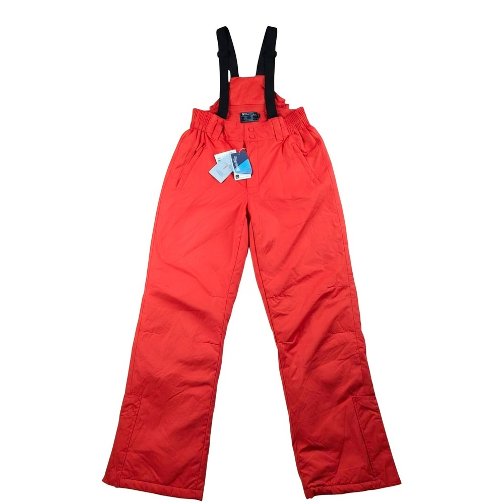 Mountain Warehouse Snow Bib Pants Red Water Resistant Isotherm Warmth Small